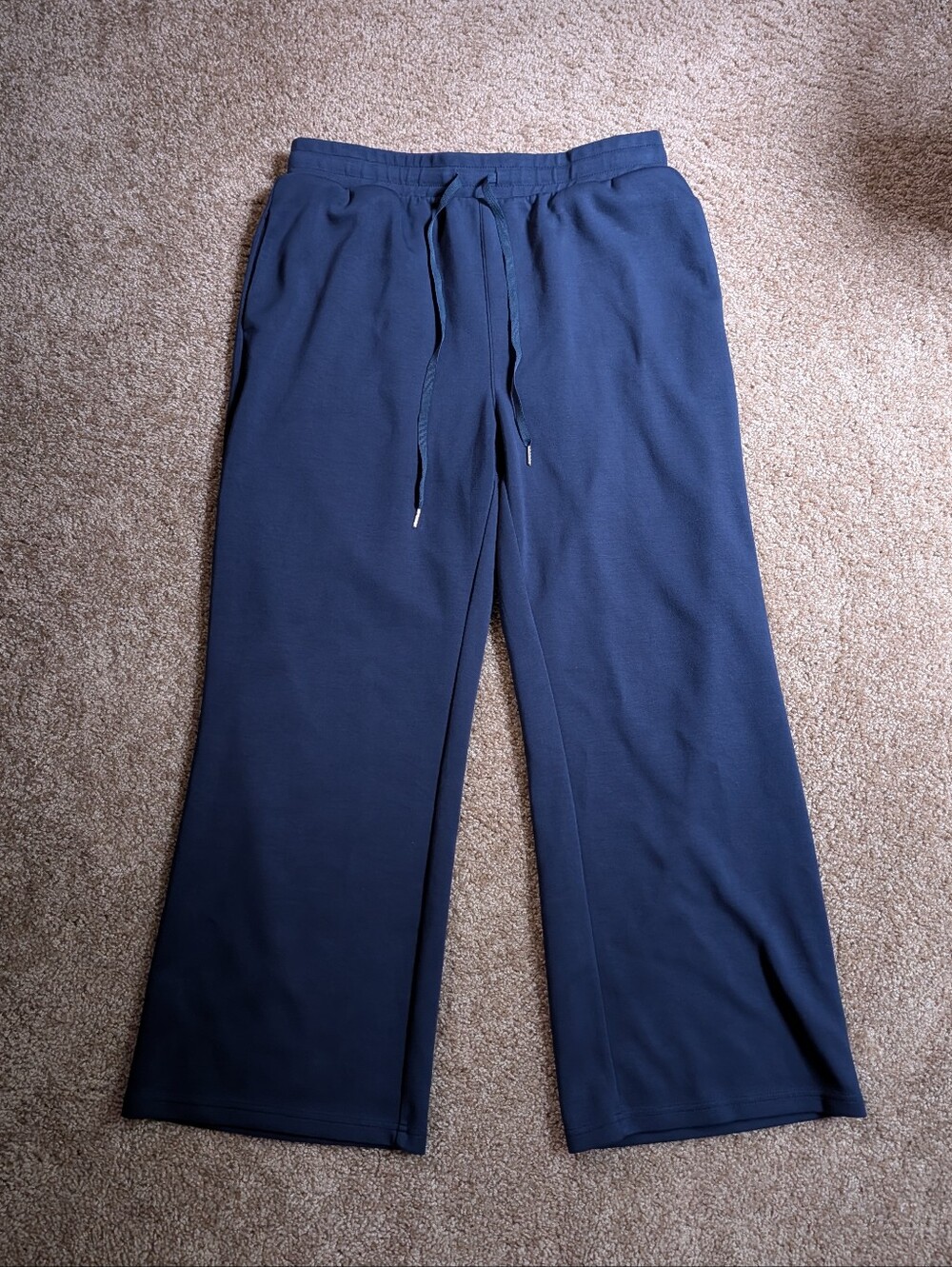 Navy Drawstring Sweatpants